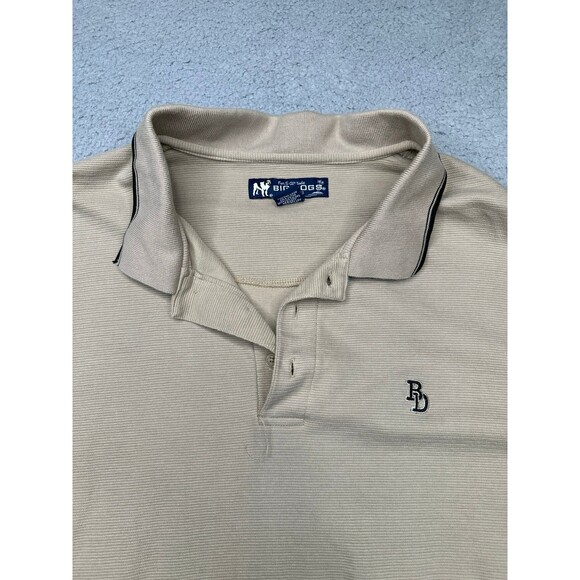 Big Dogs khaki and black polo golf size 3x fun and attitude - Picture 2 of 6